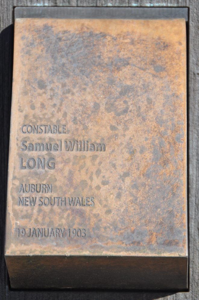 SAMUEL WILLIAM LONG CONSTABLE NSWPF MURDERED - SHOT 19 JANUARY 1903 https://police.freom.com/samuel-william-long/