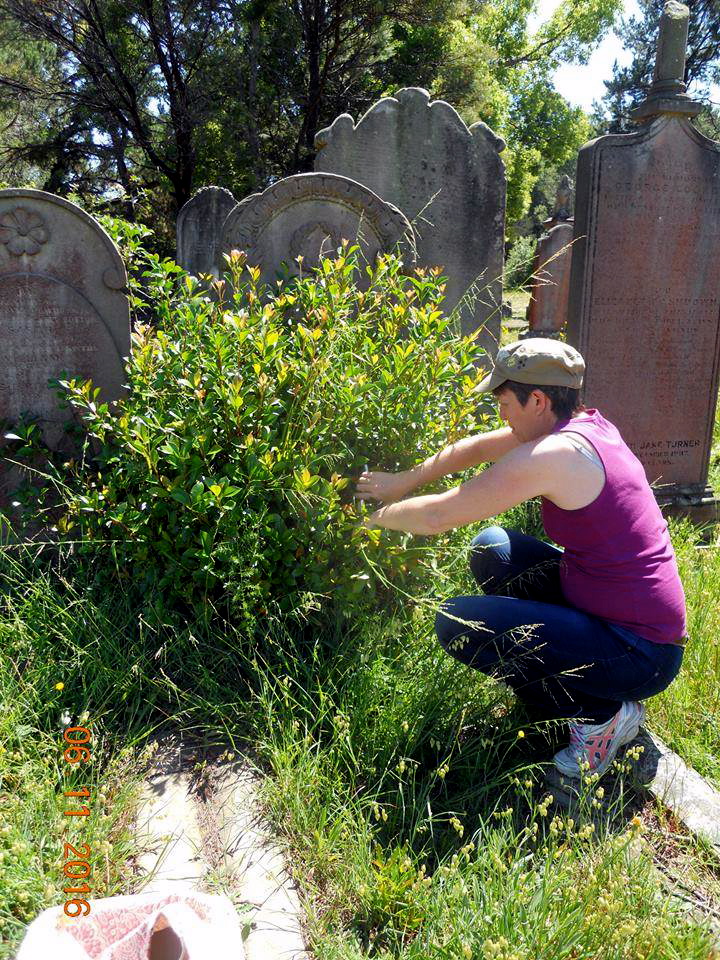 Alison Carter, who is not associated with NSW Police, but went out of her way and took the time to locate & take photos of the grave of our fallen brother - Alexander McGee on 6 November 2016. Thank you Alison.