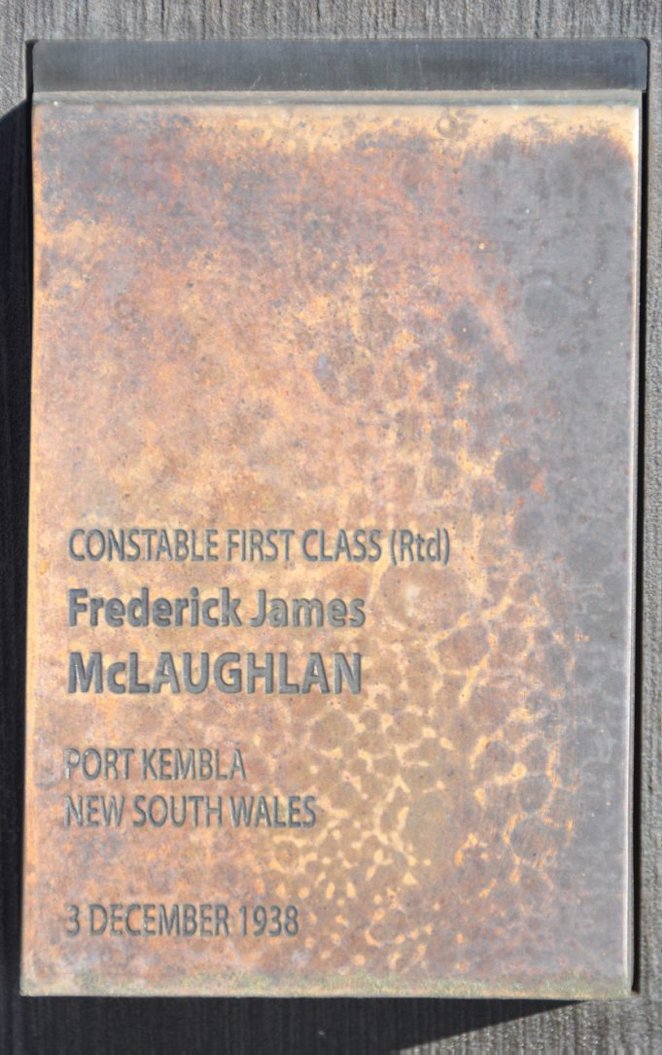 Photo by Cal Frederick James McLAUGHLAN