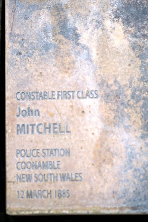 Photo by Cal: 2015 John MITCHELL - National Police Wall of Remembrance, Canberra - 2015