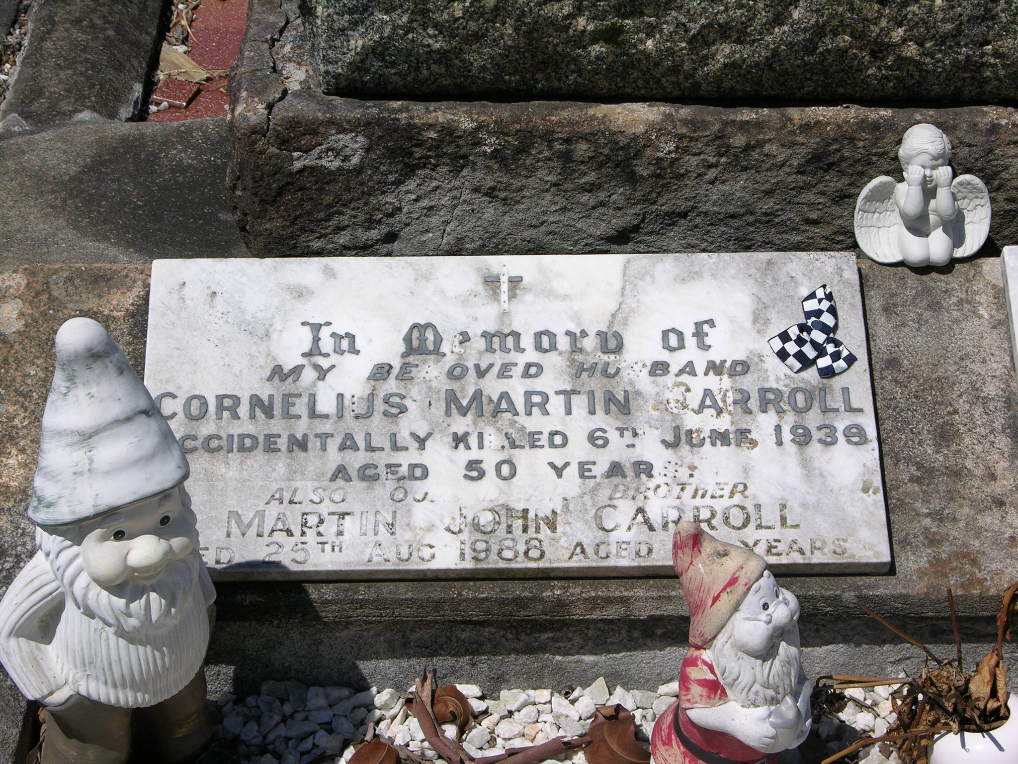 Cornelius Martin CARROLL, Cornelius CARROLL, Con CARROLL