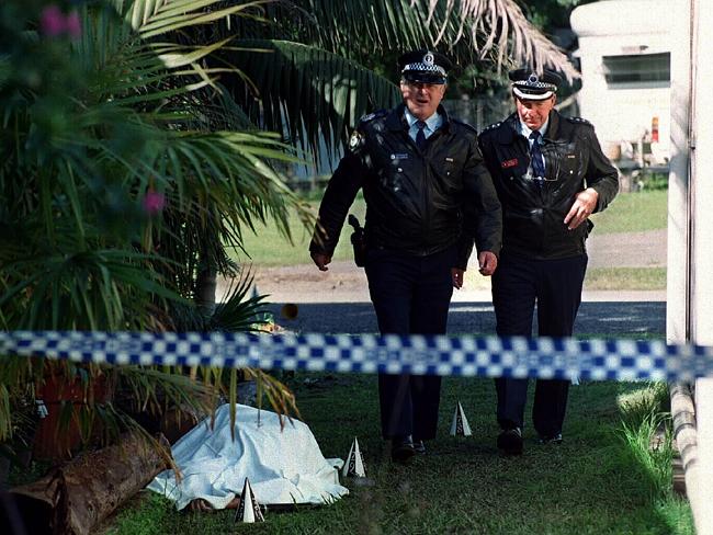 http://www.dailytelegraph.com.au/news/crescent-heads-police-killings-two-decades-on-ceremony-will-mark-sacrifice-made-by-senior-constables-on-duty/story-fni0cx4q-1227433992584 Senior police officers next to the covered body of McGowan.