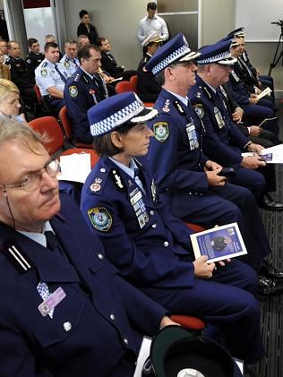 Fairfield police officers and former colleagues holding a memorial for the 15th anniversary of the death of Constable David Carty.