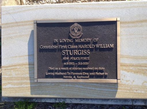 Photo courtesy of Col Colman Harold William STURGISS - as seen by Col Colam on Friday 28 August 2020.