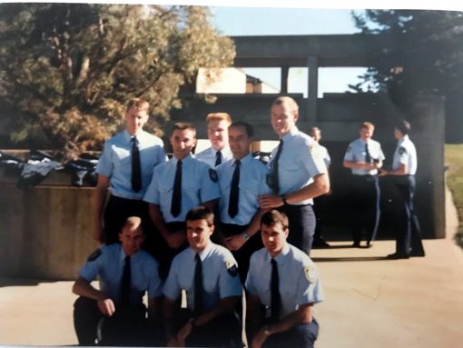 Photo from Kelvin HARBAND Kelvin HarbandNSW Fallen Police New Member · 13 hrs · Juan Hernandez was accidentally shot in the chest while doing firearms training as an Instructor at the Redfern Police Academy on 1 December 1992. Emergency surgery was unable to save his life and he passed on that same day. Juan and I went through the Academy together in 1987 and he will always be remembered and a great bloke whose life was cut way to short by the tragic accident. Juan is in the middle squatting down in this photo which was taken on the day of our attestation.