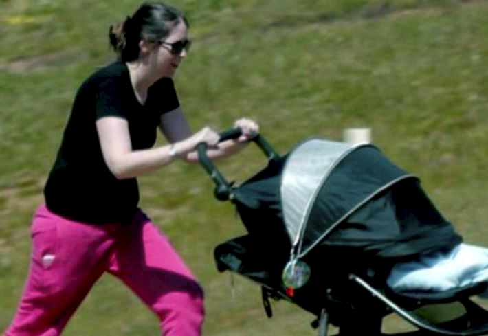 New life: Hearne’s wife Bobbie Bergmeier. Picture: Channel 7.Source:Channel 7