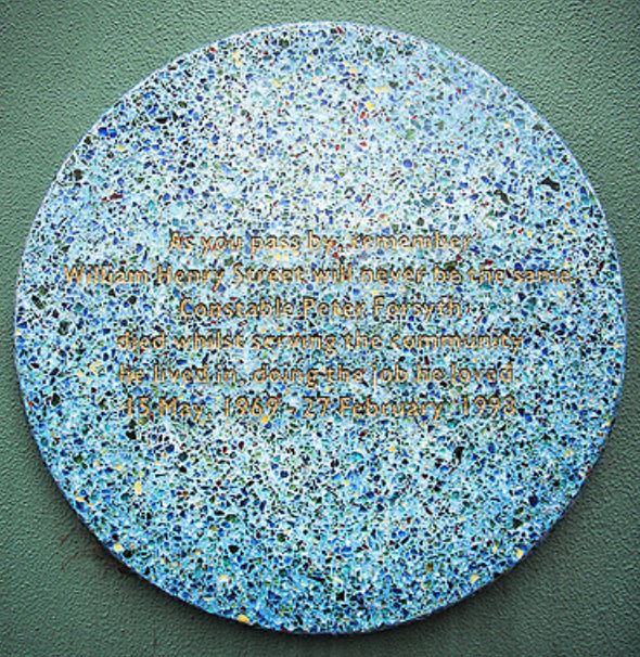 Peter Justin FORSYTH - NSWPF - Murdered 28 Feb 1998 - Memorial stone 3