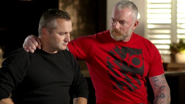 It wasn’t meant to be a last catch-up’. Brian Neville and Jason Semple.Source:Channel 7