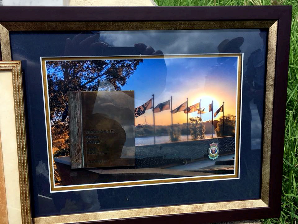 Ramsay DOBBIE's grave - December 2017