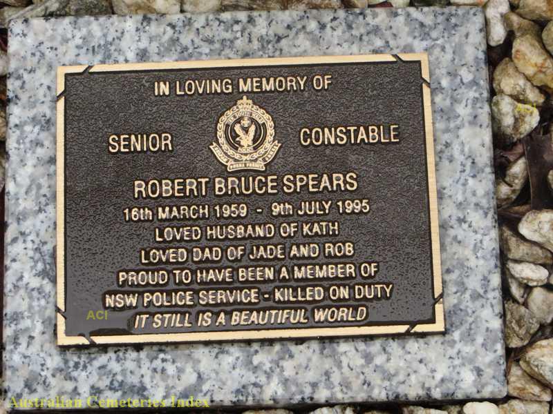 http://austcemindex.com/inscription?id=3253200 Grave plate for Robert SPEARS