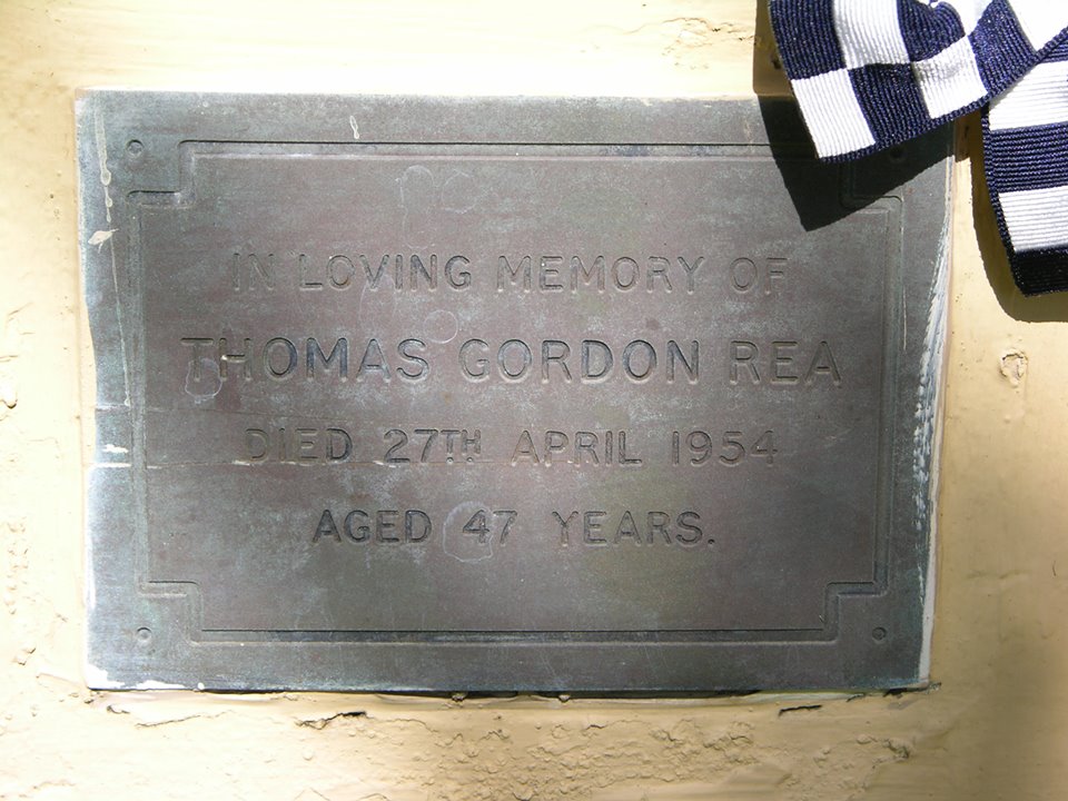 Thomas Gordon REA - NSWPF - Died 27 Apr 1954