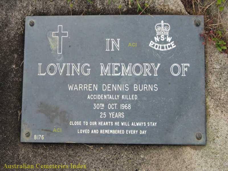 https://www.facebook.com/groups/514697128544865/search/?query=burns Warren Dennis BURNS Clarence Lawn Cemetery, Armidale Road, Sth Grafton. 29 46' 00S / 152 55' 41E.