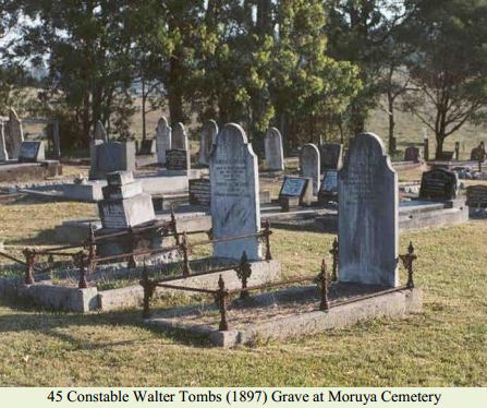 Constable Walter Tombs (1897) Grave at Moruya Cemetery