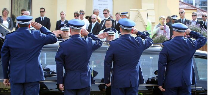 Chief Inspector Graeme Donnelly - Photos from Illawarra Mercury