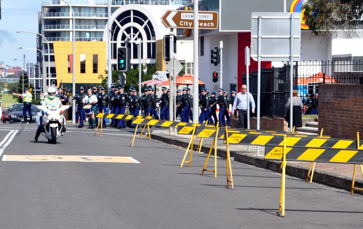 Funeral Service for Chief Inspector Graeme Donnelly. Photos by Greg Callander