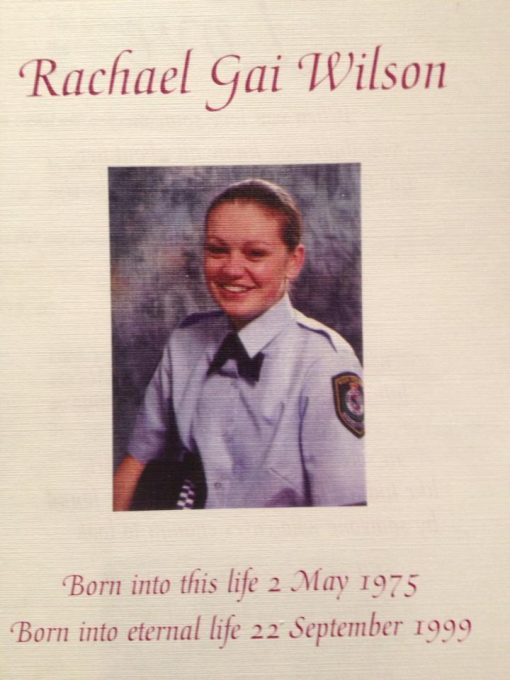 Rachael Gail WILSON, Rachael WILSON