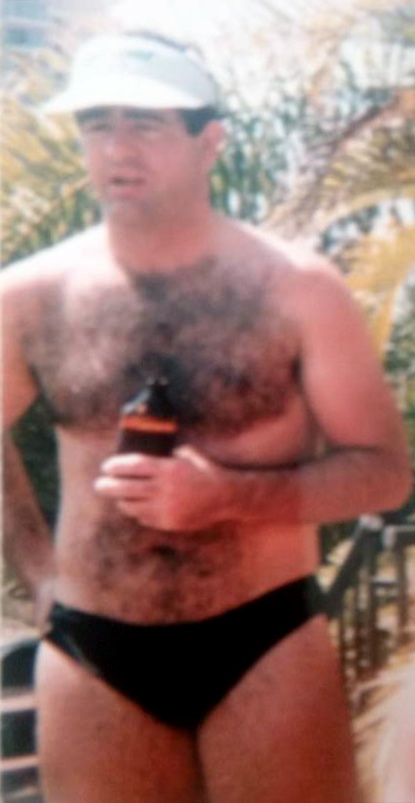 Tony Chaplin 1985 or 1986, Surfers Paradise, Qld