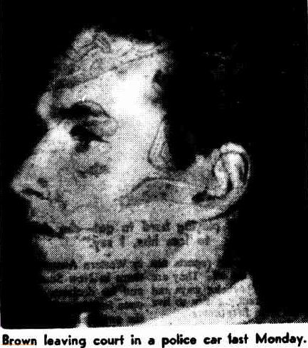 Robert BROWN 3 - attempt murder of Harry BRENNAN - 1954