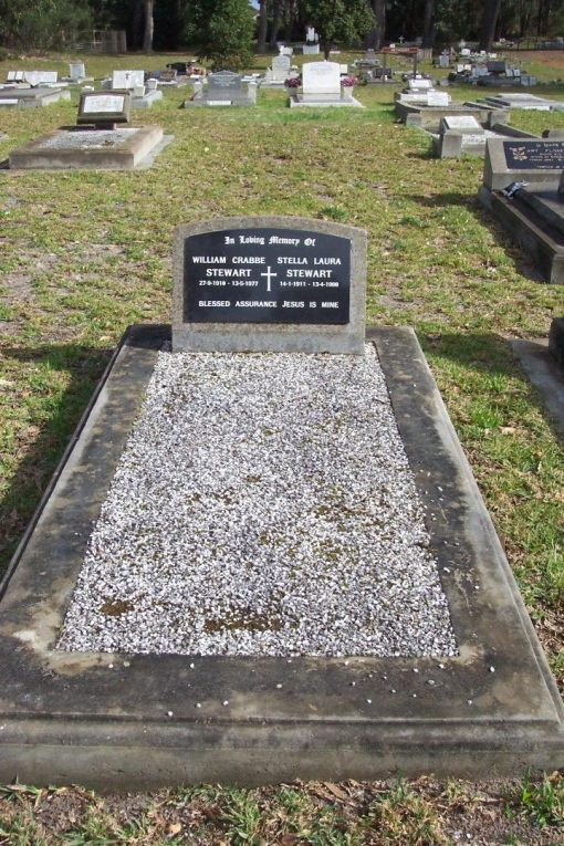 William Crabbe STEWART - Grave