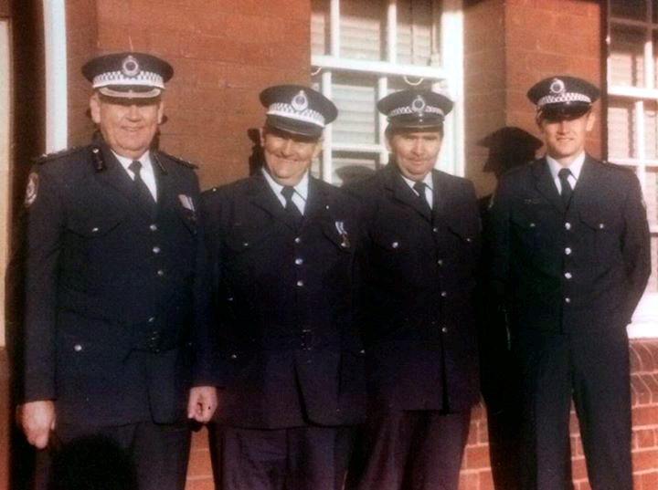 Kill, Chev - Lionel - Barry - Wade. This is the only time all three brothers ( Chev, Lionel, Barry ) were together in uniform.