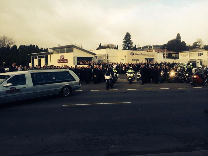 Funeral for Constable Todd CARVER