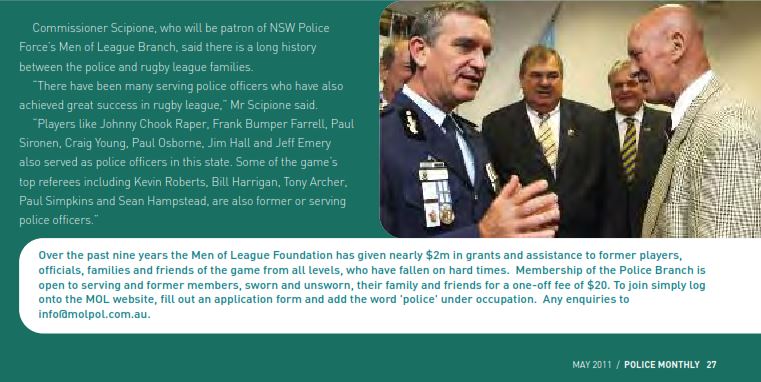 Brian 'Chicka' Moore 4 - NSWPF - Died 26 Oct 2014