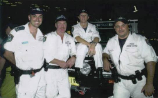 from RRRR FB page David James GUFF - 2nd from left. Pennant Hills Rescue Squad.