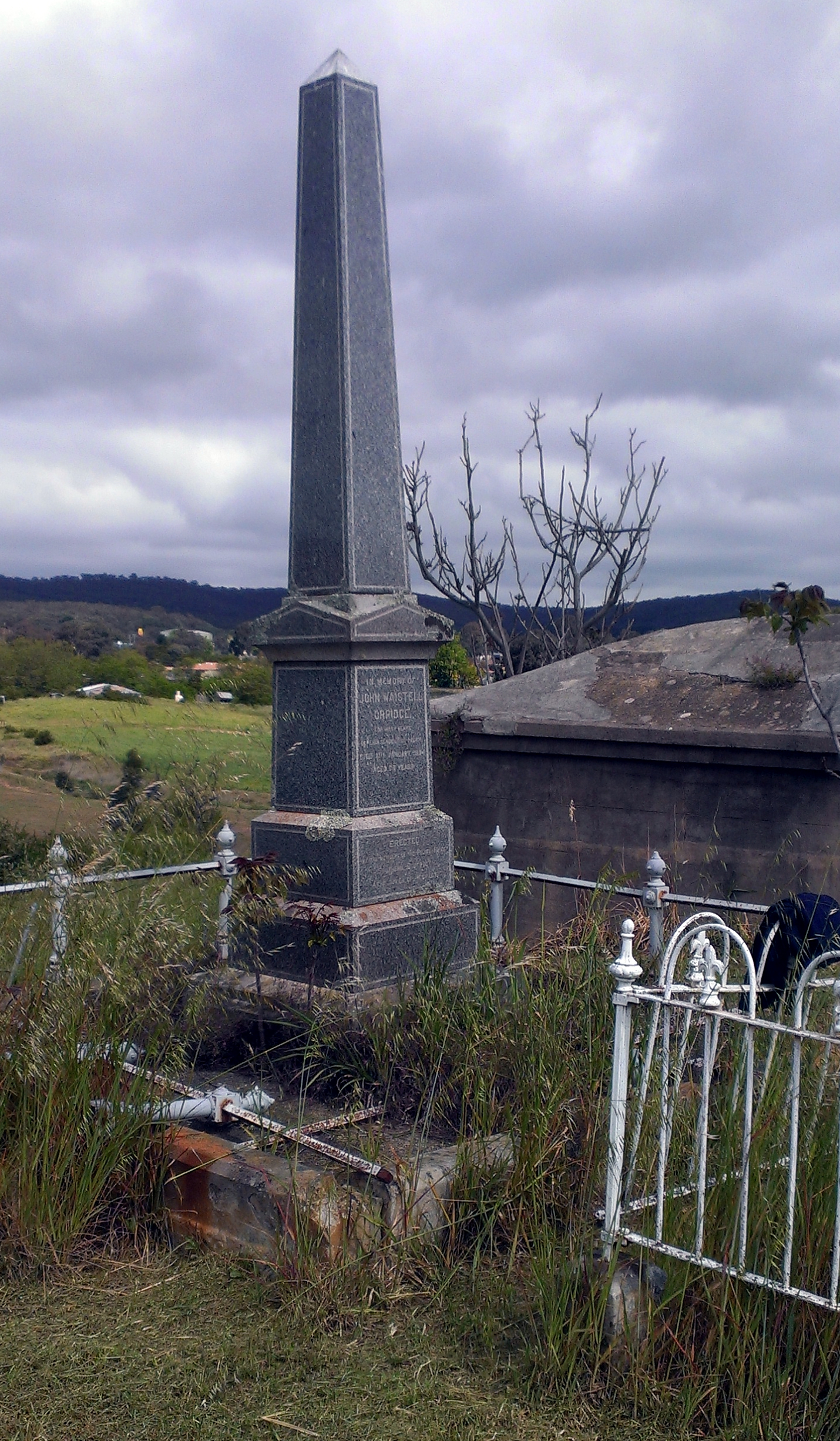 John Waistill ORRIDGE - Grave
