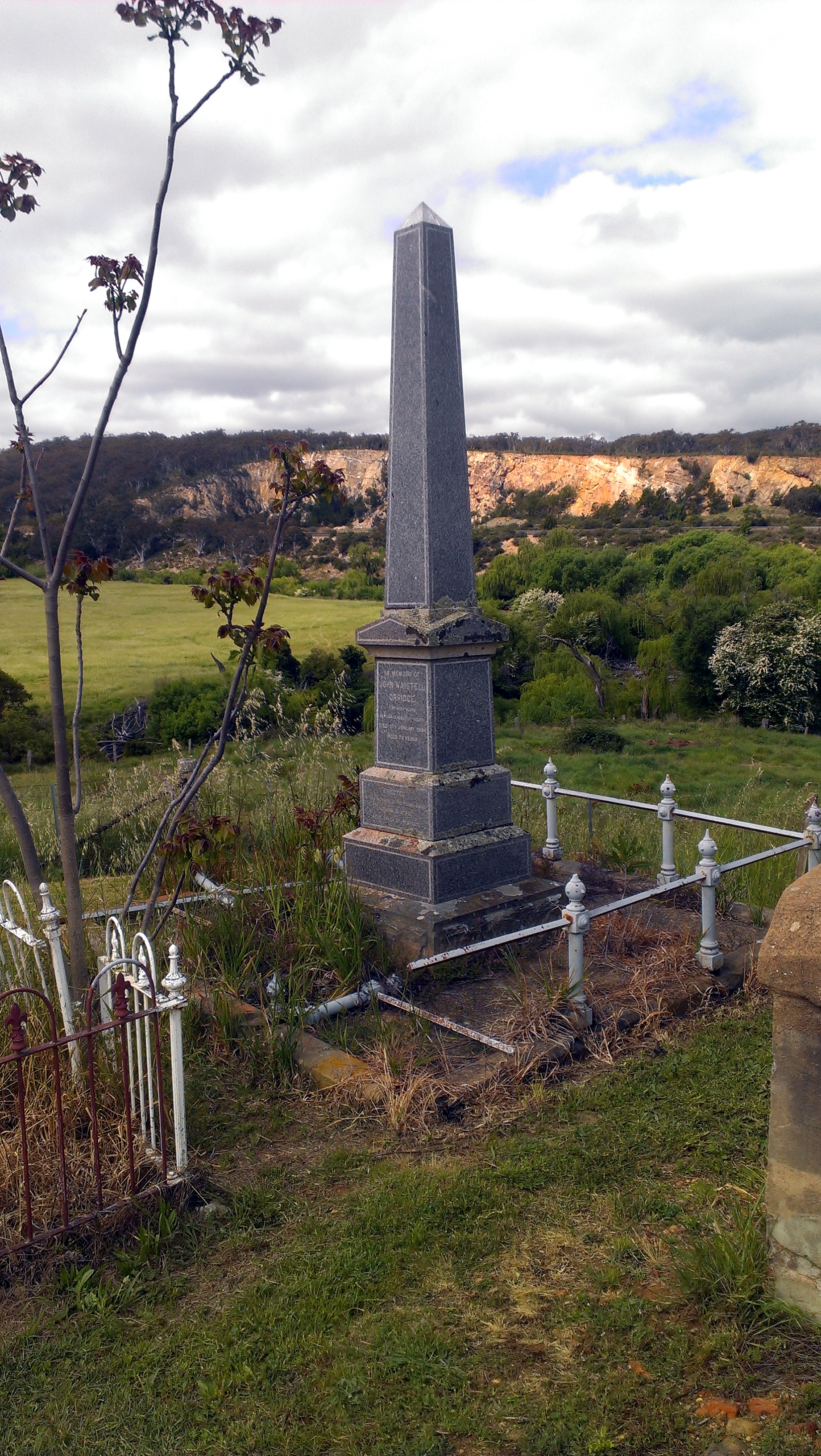 John Waistill ORRIDGE - Grave