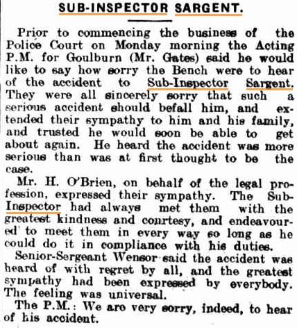 Goulburn Evening Penny Post ( NSW ) Tuesday 22 July 1913 page 4 of 4