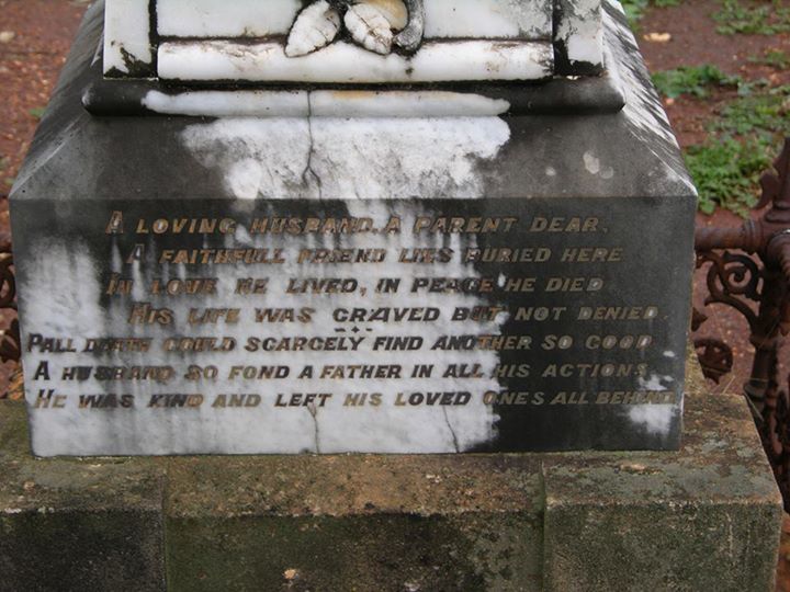 George Brayne grave