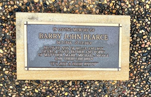 Barry John PEARCE, Barry PEARCE