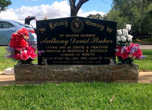 Grave of Anthony David STREHER