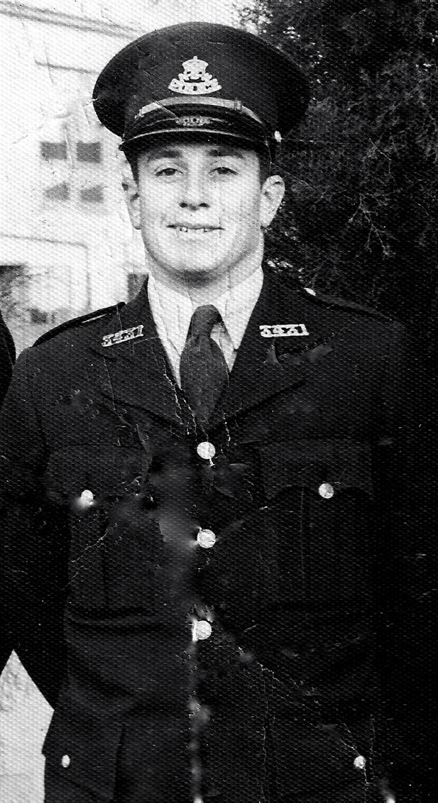 Craig Cook on his Attestation day at Penrith Police Academy 1950