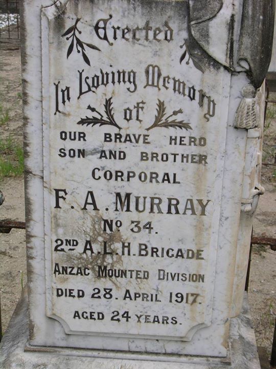 Grave of F. A. Murray