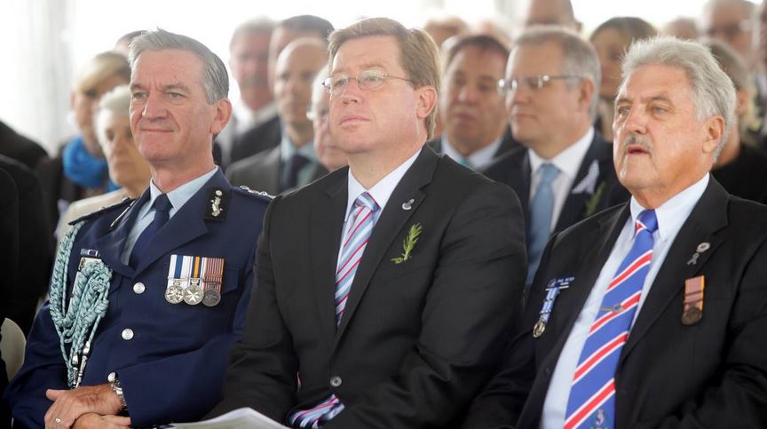 http://www.theleader.com.au/story/2994942/st-george-shire-police-memorial-for-woronora-cemetery/ NSW Police Commissioner Andrew Scipione helped unveil a new police memorial at Woronora Cemetery, Sutherland on Thursday. Pictured from left: Andrew Scipione, Tony Grant and Phil Peters. Picture Chris Lane