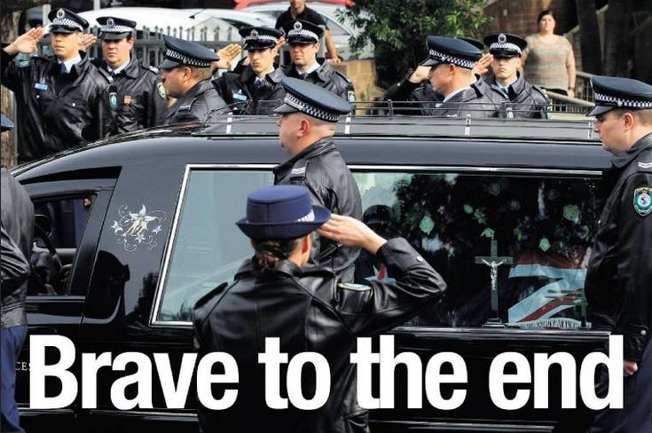http://www.camdenadvertiser.com.au/story/1500737/brave-to-the-end/ Police officers, family and friends farewelled Currans Hill police officer Constable Christopher Plummer in Camden on Monday. Picture:Jeff de Pasquale