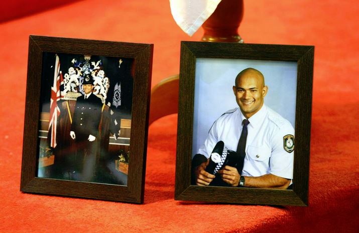 http://www.camdenadvertiser.com.au/story/1500737/brave-to-the-end/ Police officers, family and friends farewelled Currans Hill police officer Constable Christopher Plummer in Camden on Monday. Picture:Jeff de Pasquale