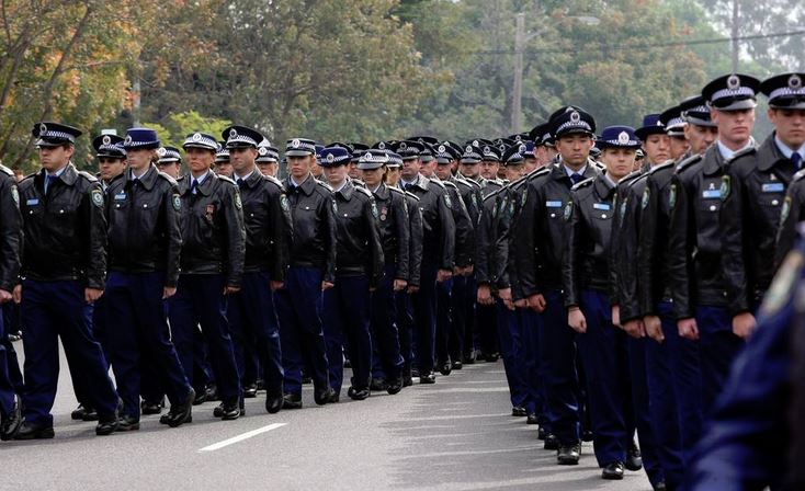 http://www.camdenadvertiser.com.au/story/1500737/brave-to-the-end/ Police officers, family and friends farewelled Currans Hill police officer Constable Christopher Plummer in Camden on Monday. Picture:Jeff de Pasquale