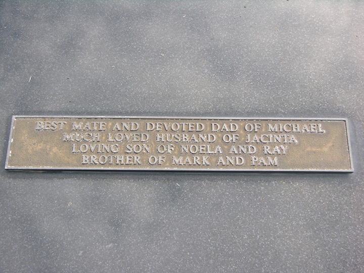 Wayne Raymond GEORGE - Grave 3 - Died 8 June 1995