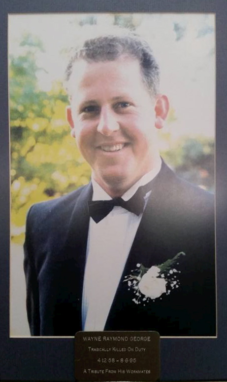 Hanging at the Police Driver Training School, Goulburn.