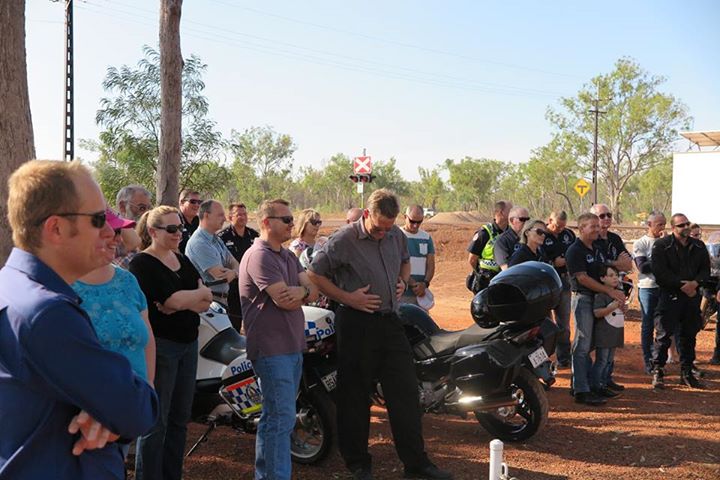 Brevet Sergeant Glen Huitson memorial, 3 August 2015