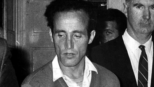 http://www.dailytelegraph.com.au/news/the-mutilator-dead-at-90-william-macdonald-who-cut-off-victims-genitalia-was-nsws-longest-serving-prisoner/story-fni0cx4q-1227353461842 Murderer William McDonald, known as The Mutilator, leaves Burwood Court after he was sentenced to life imprisonment for five killings.