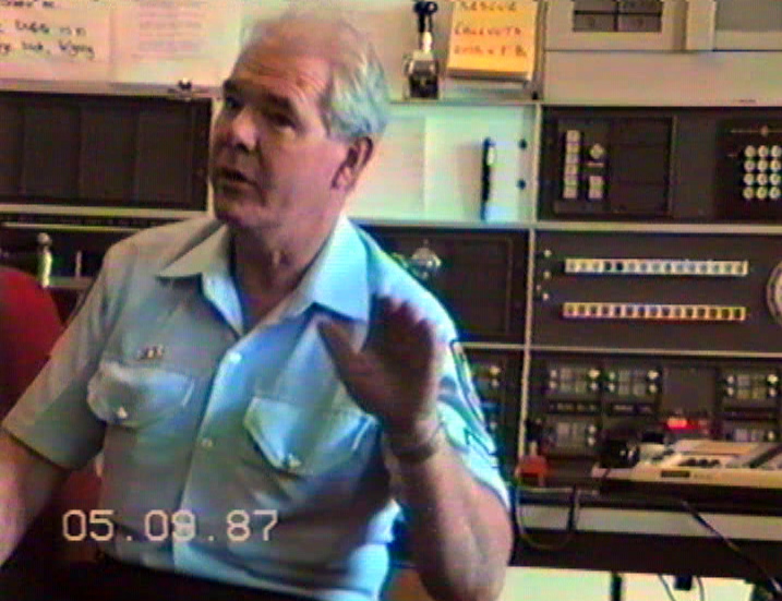 SENIOR CONSTABLE KARL HANSON, VKG2, WARILLA POLICE RADIO - SENIOR OPERATIONS OFFICER. 1987 - 1988