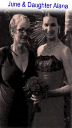 June Anne HUGHES - wife of Garry