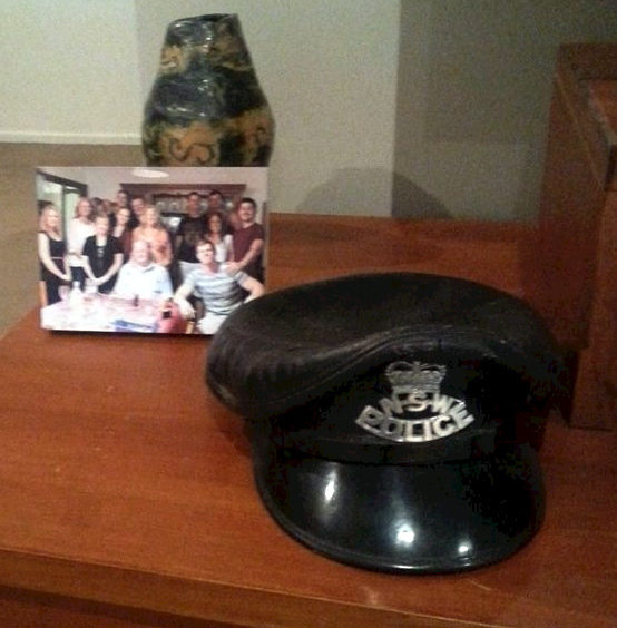 His leather cap sits in pride of place in our lounge room. He loved bikes and even a year before he died about age 77, with replacement hips, knees and a shoulder he managed to throw his leg over onto my bike and sat there with a smile on his face for a while.<br /> Cheers Guys,<br /> Morf.