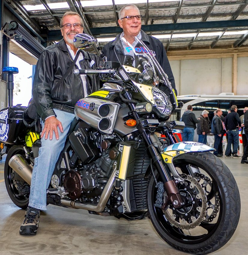 Roderick Ventry LEWIS NSWP Died 1 January 2016 from Cancer No find in 1979 Stud Book https://police.freom.com/roderick-ventry-lewis/ Roderick pictured with former SenCon Dick Winn at HWP reunion at Huntingwood.