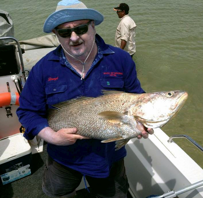 Daryl Venables Black jewfish caught on melville island. Clearwater fishing lodge. Put it on your bucket list! April 14, 2014 at 3:39pm Daryl Venables Daryl Venables I would like to thank all those who sent best wishes for my birthday. What may seem to be a small thing, is greatly appreciated by me as I struggle with this insidious cancer. Any small thought can mean so much when you are doing it tough. (Trust me I am no SNAG, but just a normal bloke doing his best to deal with the disease). Look forward to saying the same words next year. September 7, 2014 at 11:49pm · 1