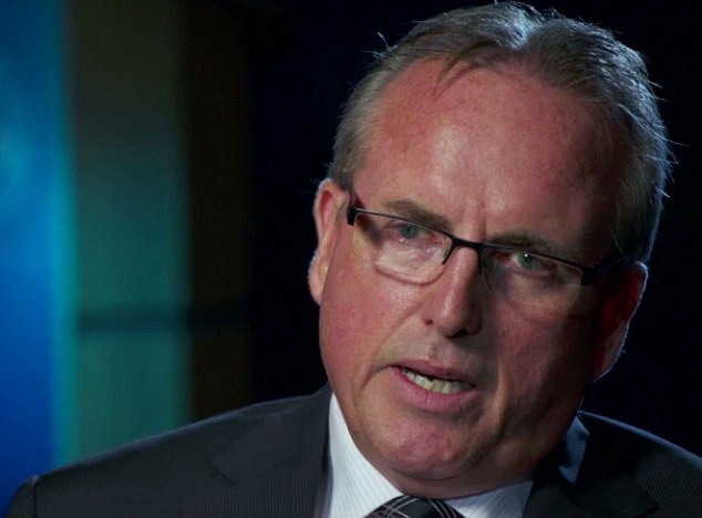 Detective Inspector Bernie Raking, pictured, was at the police station when the bomb went off. He does not believe Minogue is reformed