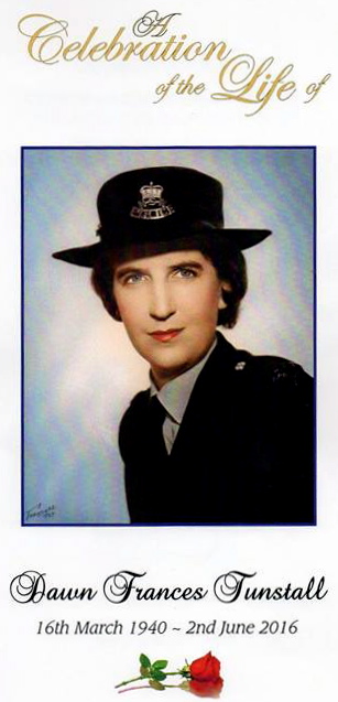 Dawn Frances TUNSTALL nee HAWKINS